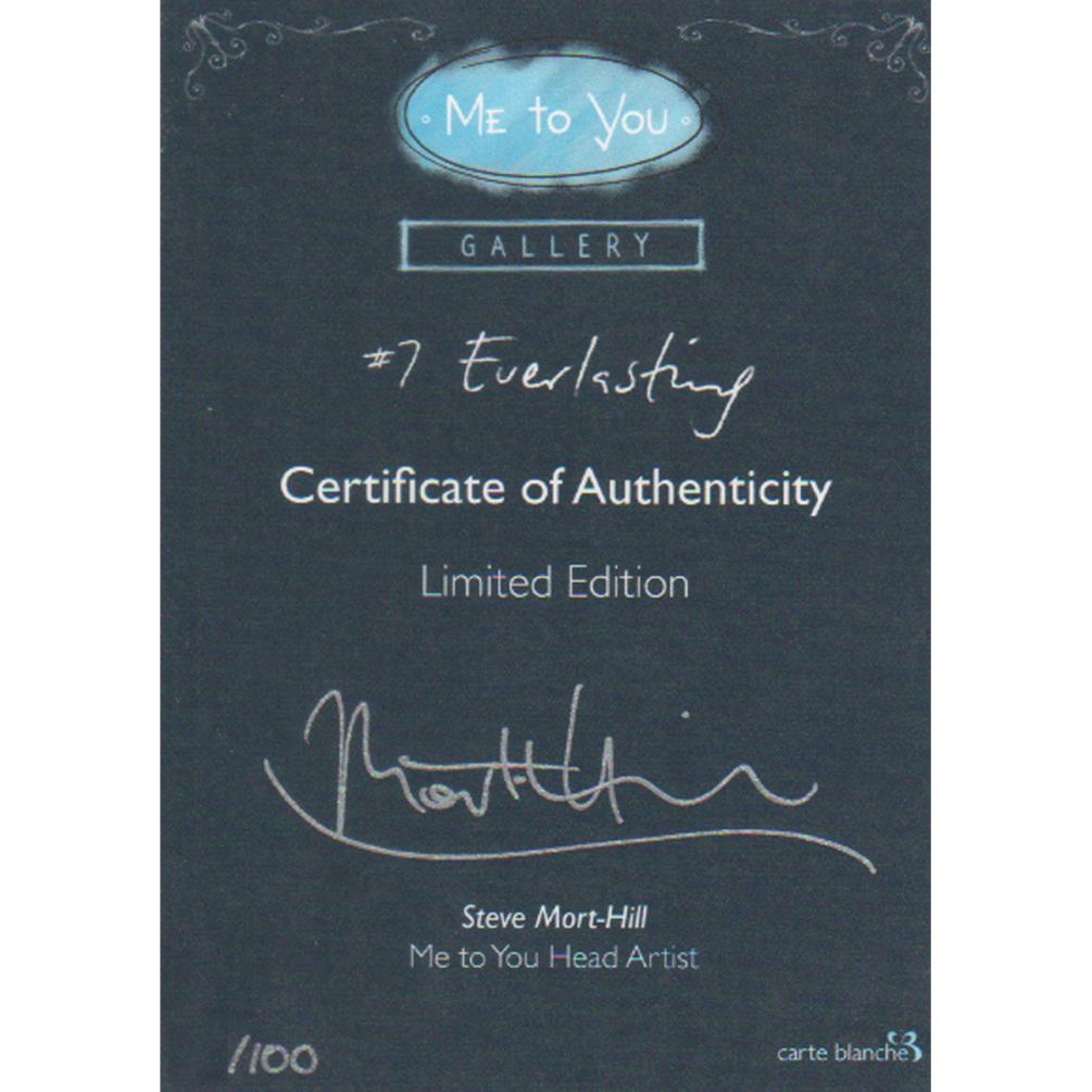 16" Softly Drawn Everlasting LIMITED EDITION Me to You Bear Canvas Art Extra Image 1